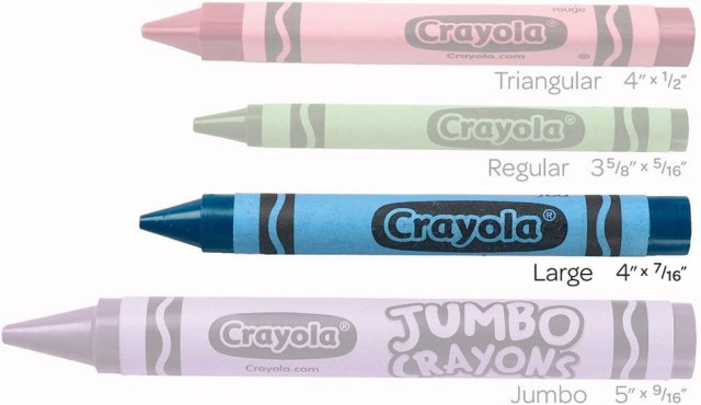 Crayola Ultra-Clean Washable Crayons, Regular Size (144 Count)