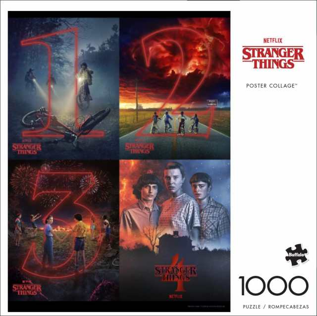 ジグソーパズル 海外製 アメリカ Buffalo Games - Stranger Things Poster Collage - 1000  Piece Jigsa｜au PAY マーケット