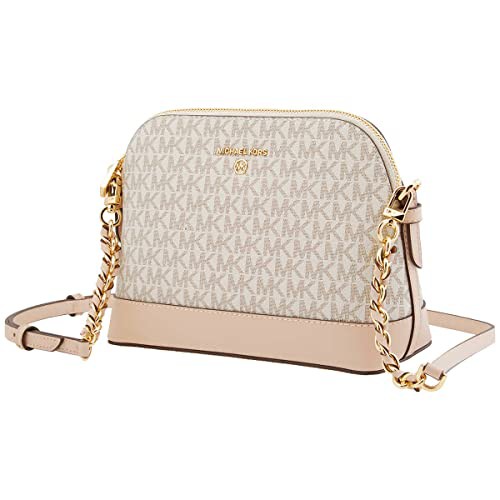 マイケルコース アメリカ 直輸入 Michael Kors Jet Set Charm Large Dome Crossbody  Vanilla/Soft Pink｜au PAY マーケット