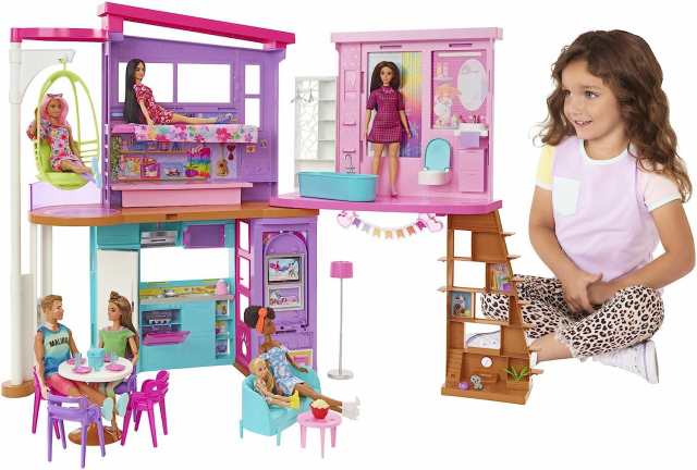 バービー バービー人形 Barbie Vacation House (42 in) Dollhouse