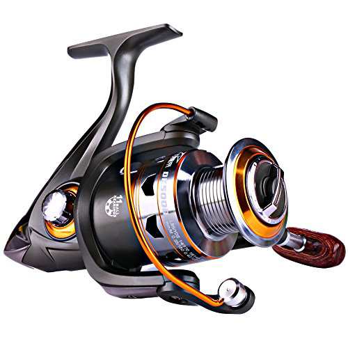 Sougayilang Rover Round Baitcasting Reel Inshore Saltwater Fishing, C