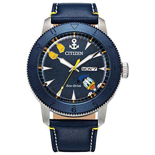 腕時計 シチズン 逆輸入 Citizen Eco-Drive Disney Quartz Men´s Watch