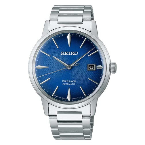 腕時計 セイコー メンズ SEIKO Men´s Blue Dial Silver Stainless