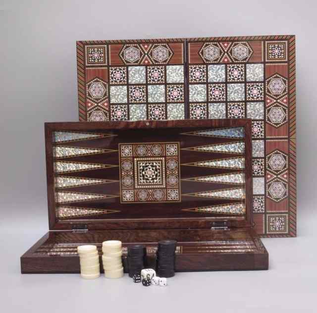 早い者勝ち ボードゲーム 英語 アメリカ The 19´´ Magic Star Backgammon Turkish Premium Board  Game Set