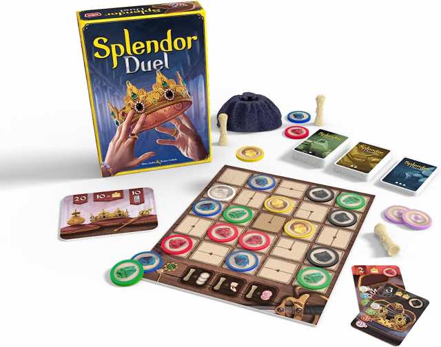 ボードゲーム 英語 アメリカ Splendor Duel Board Game - Strategy