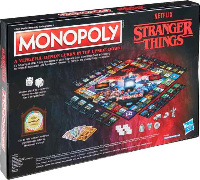 ボードゲーム 英語 アメリカ Monopoly: Netflix Stranger Things