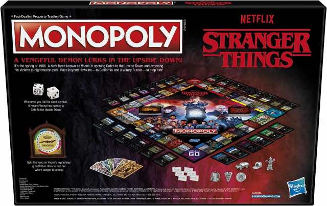 ボードゲーム 英語 アメリカ Monopoly: Netflix Stranger Things