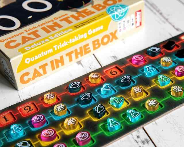 ボードゲーム 英語 アメリカ Bezier Games Cat in The Box Deluxe