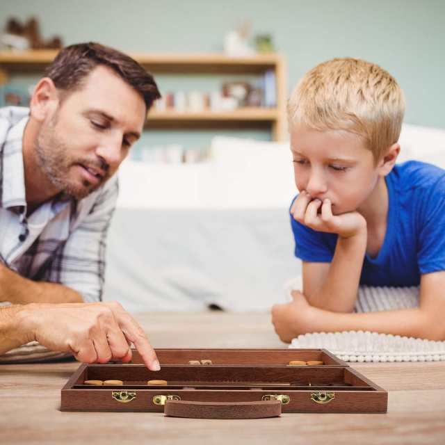 ボードゲーム 英語 アメリカ ropoda Sapele Wood Backgammon Board