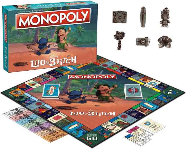 ボードゲーム 英語 アメリカ Monopoly: Disney Lilo & Stitch | Buy