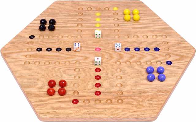 ボードゲーム 英語 アメリカ AmishToyBox.com Wahoo Marble Game Board