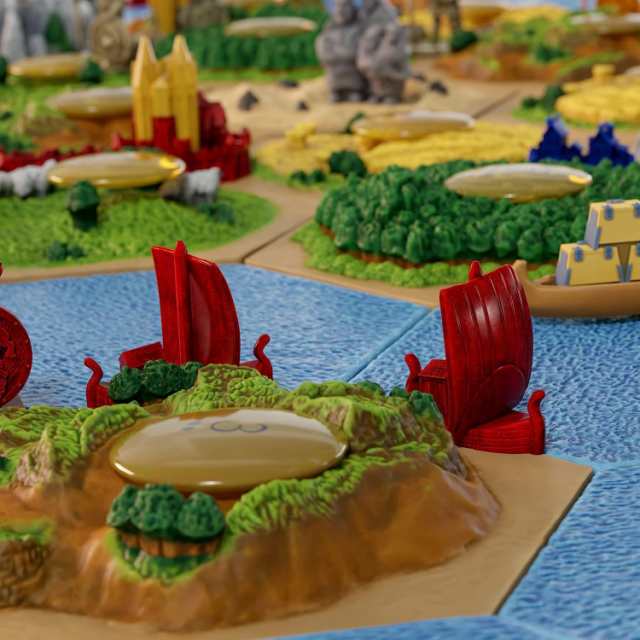 ボードゲーム 英語 アメリカ CATAN 3D Edition Seafarers and Cities