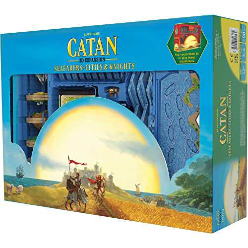 ボードゲーム 英語 アメリカ CATAN 3D Edition Seafarers and Cities & Knights Board Game  Expansion | ｜au PAY マーケット