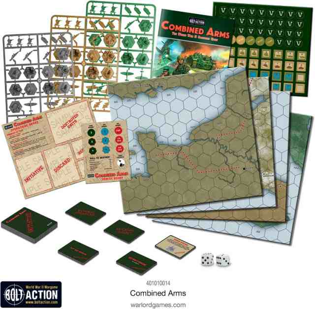 ボードゲーム 英語 アメリカ Bolt Action Combined Arms The World War