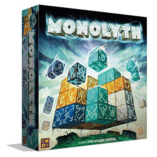 ボードゲーム 英語 アメリカ Cmon Monolyth Board Game | Monolith Building Strategy Game |  Tactile Pu｜au PAY マーケット