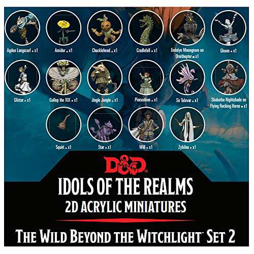 ボードゲーム 英語 アメリカ WizKids D&D Idols of The Realms: The Wild Beyond The  Witchlight : 2D Se｜au PAY マーケット