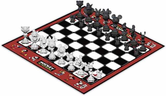 ボードゲーム 英語 アメリカ Mickey The True Original Chess Set 90th