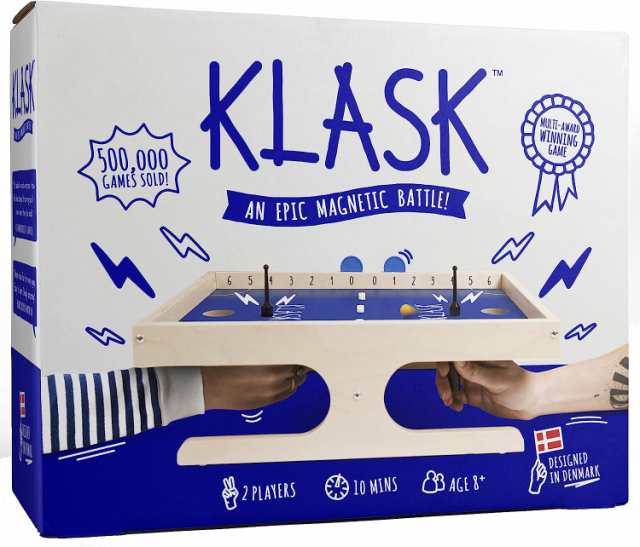 ボードゲーム 英語 アメリカ KLASK + BONK: The Magnetic Party Game of Skill + The Fast  Rolling Ricoc｜au PAY マーケット