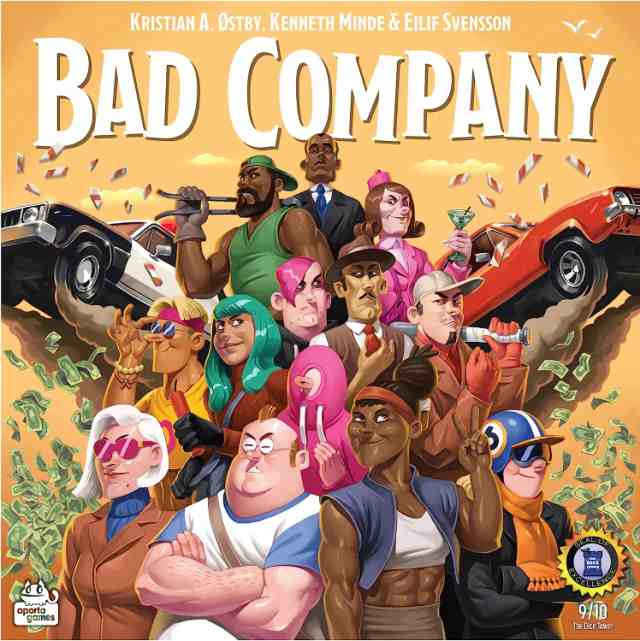 ボードゲーム 英語 アメリカ Matagot Bad Company Board Game | Gang Heist Themed Set  Collection Strat｜au PAY マーケット