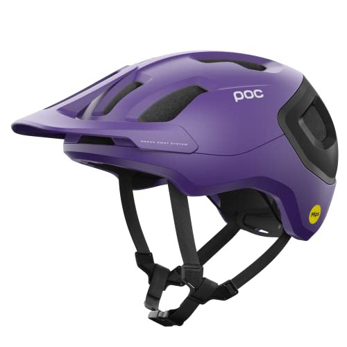 ヘルメット 自転車 サイクリング POC Axion Race MIPS Cycling Helmet Sapphire Purple/Uranium  Black ｜au PAY マーケット