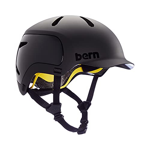 ヘルメット 自転車 サイクリング BERN, Watts 2.0 Bike Helmet, Matte