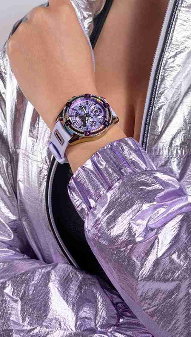 腕時計 ゲス GUESS GUESS Ladies 40mm Watch - Purple Strap Lavender