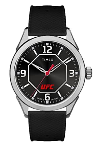 腕時計 タイメックス メンズ Timex UFC Men's Athena 42mm Watch Black