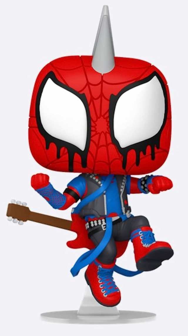 ファンコ FUNKO フィギュア Funko Pop! Marvel Spider-Punk, Redの通販