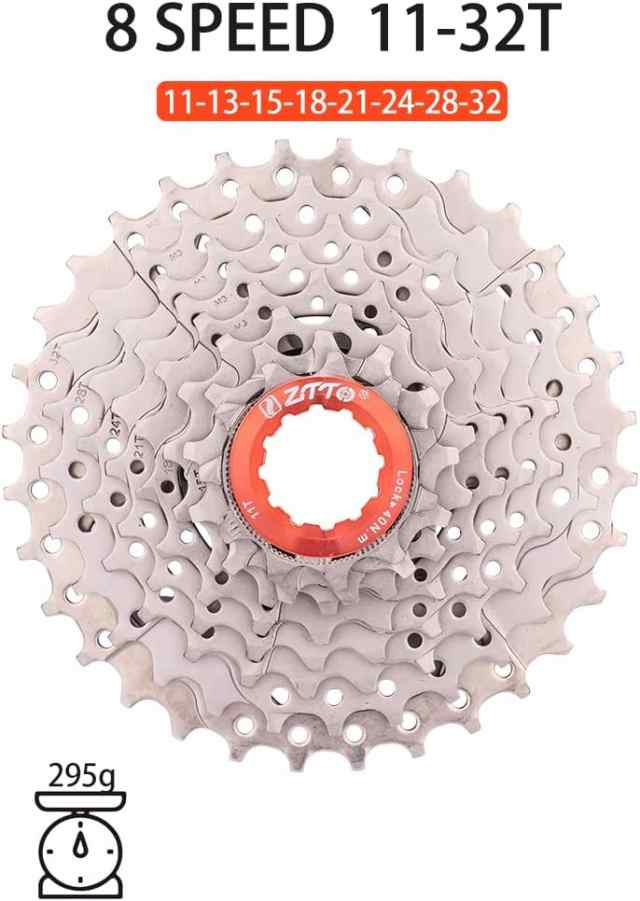 スプロケット フリーホイール ギア Ztto Road Bike Cassette 8 Speed