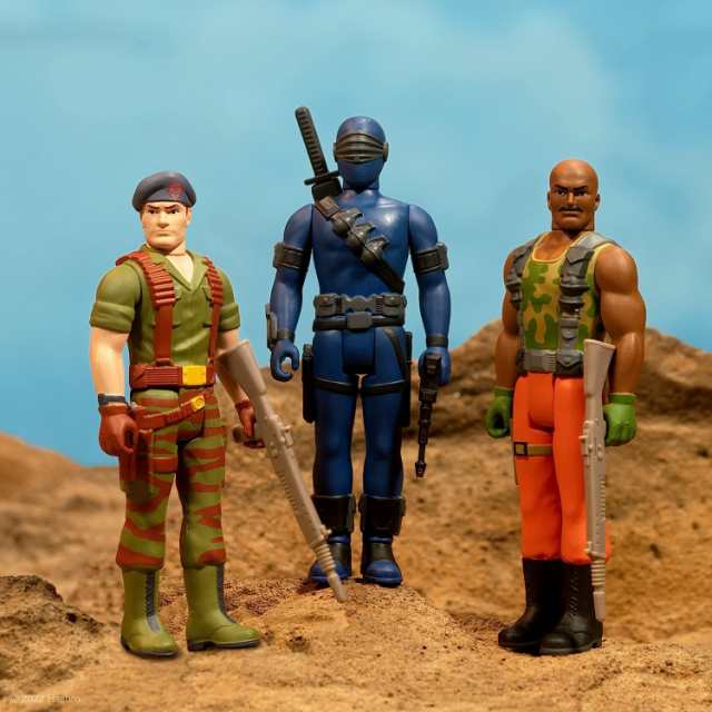 G.I.ジョー おもちゃ フィギュア G.I. Joe Reaction Figures Wave 3