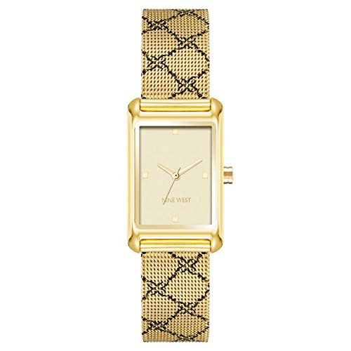 腕時計 ナインウェスト レディース Nine West Women's Mesh Bracelet