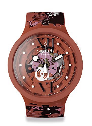 腕時計 スウォッチ レディース Swatch New Gent BIOSOURCED CAMOFLOWER Cotton Quartz Watchのサムネイル