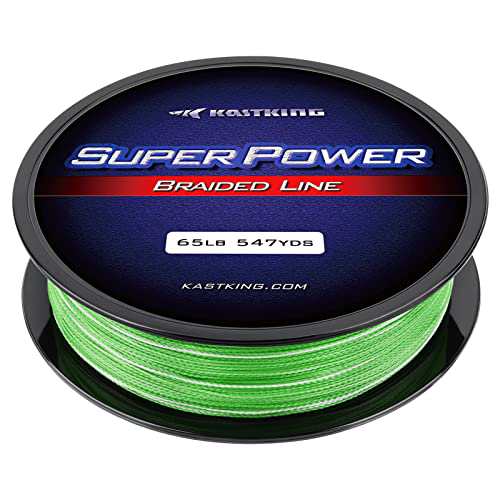 リール キャストキング 釣り道具 KastKing Superpower Silky8 Braided Fishing Line， Camo， 8  Strand，