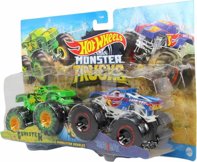 ホットウィール マテル ミニカー Hot Wheels Monster Trucks Gunkster