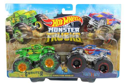 ホットウィール マテル ミニカー Hot Wheels Monster Trucks Gunkster