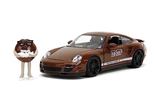 ジャダトイズ ミニカー ダイキャスト M&M's 1:24 Porsche 911 Turbo