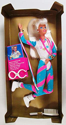 バービー バービー人形 Super Gymnast Barbie Doll w Tumbling Ring