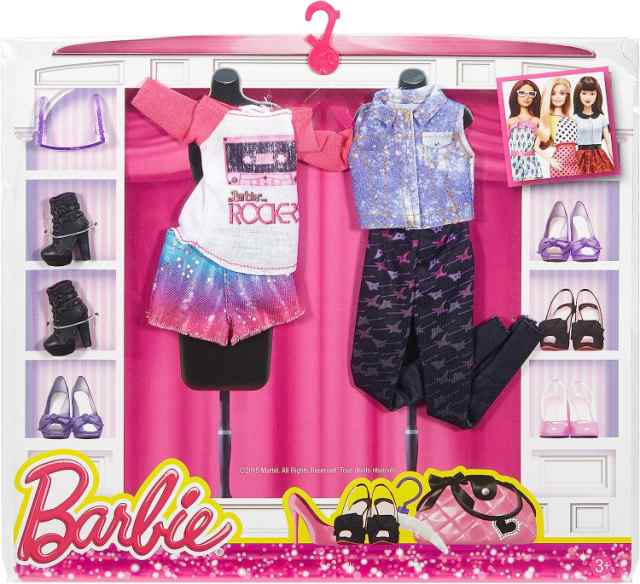 バービー バービー人形 着せ替え Barbie #3 Fashion Pack (2 Pack)の