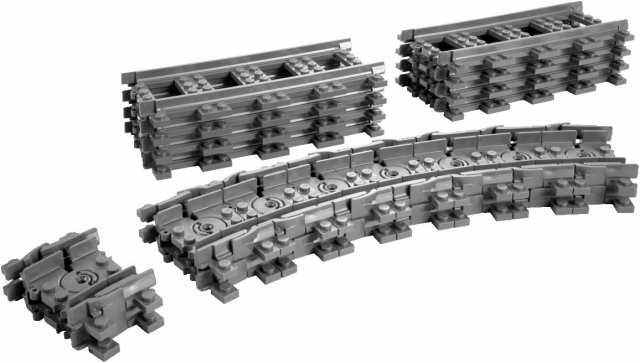 レゴ シティ LEGO City Flexible Tracks 7499 Train Toy Accessoryの