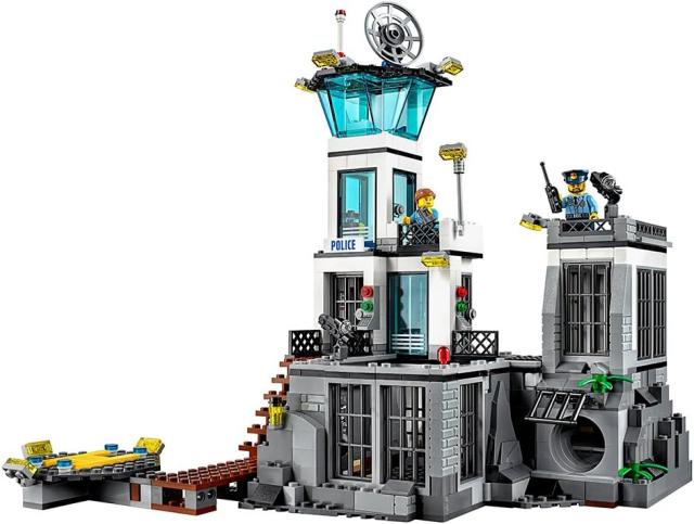 lego police island