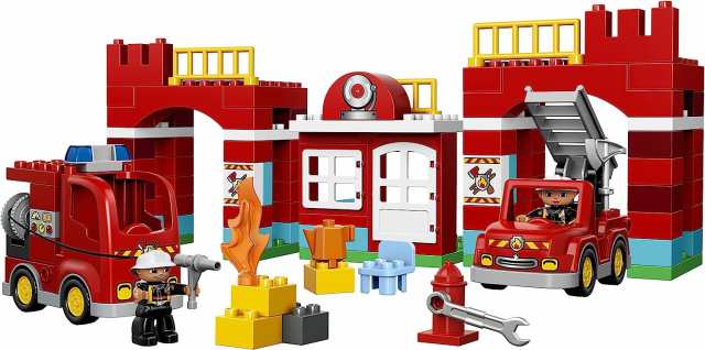 lego duplo town fire station