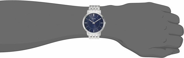 腕時計 ブローバ メンズ Bulova Men's Quartz Stainless Steel Dress 