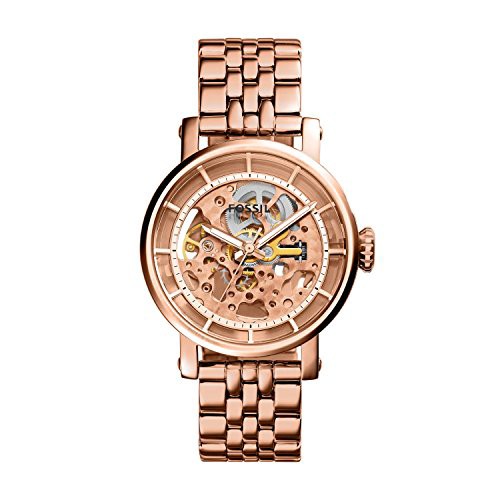 腕時計 フォッシル レディース Fossil Women's ME3065 Original Boyfriend Automatic Rose  Tone Stainle｜au PAY マーケット