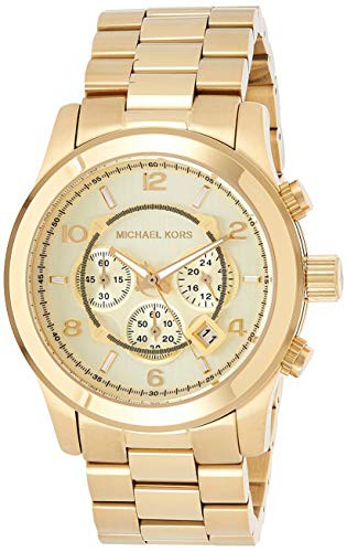 廃番】 腕時計 マイケルコース メンズ Michael Kors MK8077 Gold-Tone