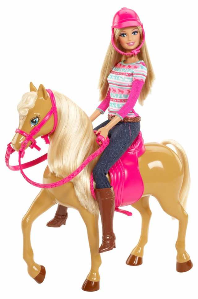 barbie tawny horse