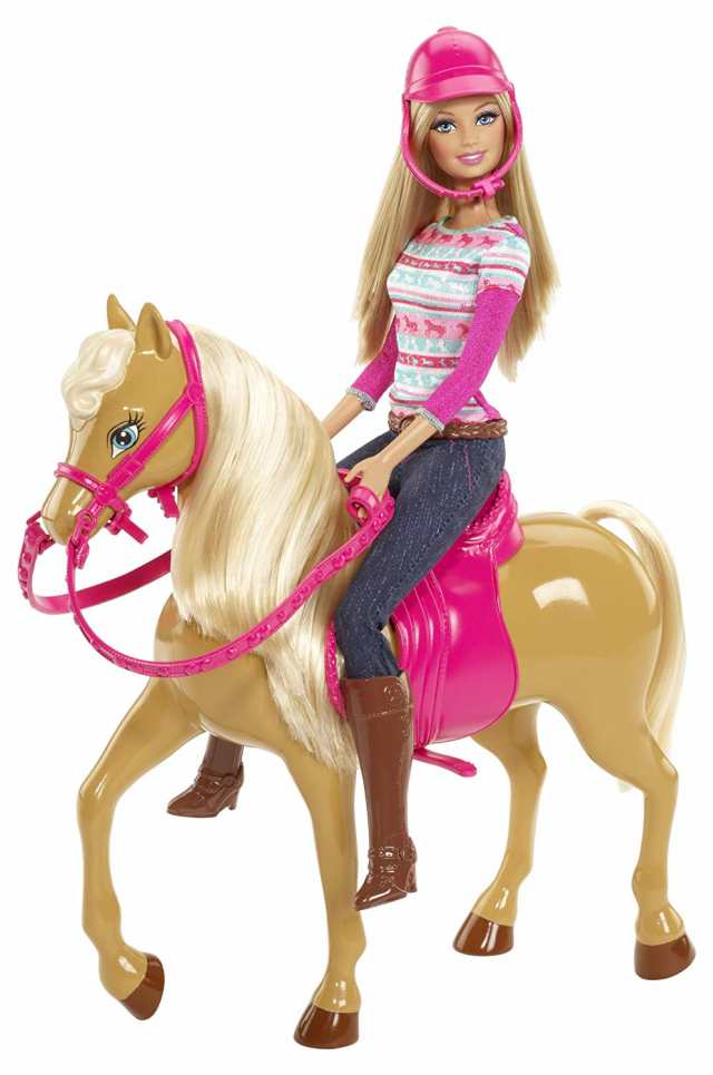 barbie horse set