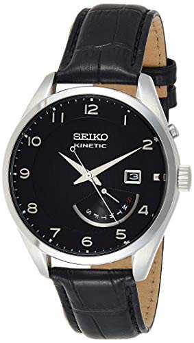 seiko kinetic black