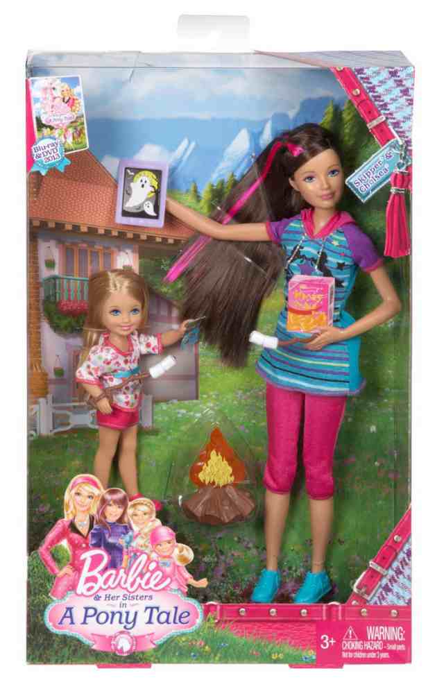 barbie and her sisters in a pony tale dolls