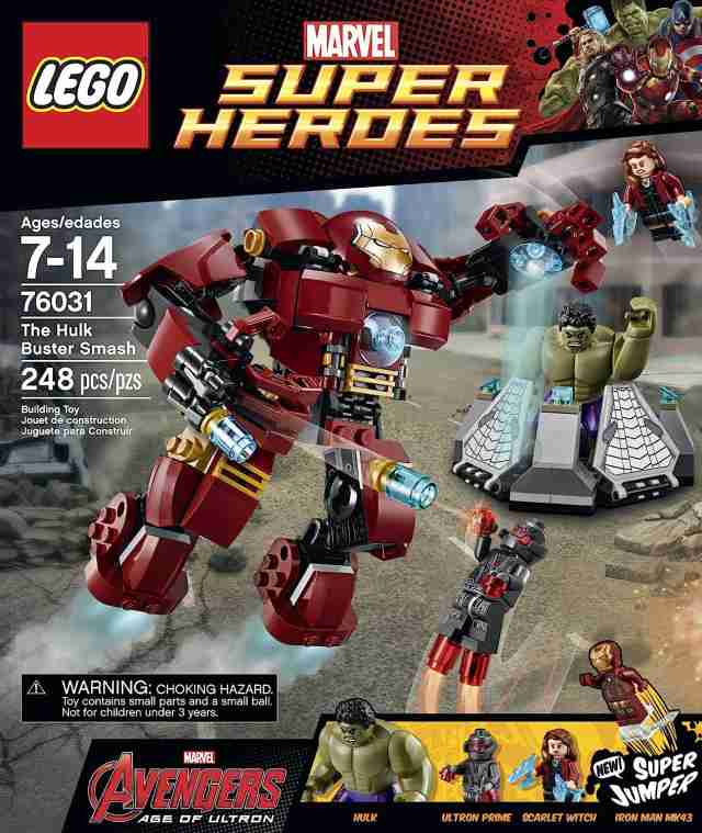 the hulk buster lego