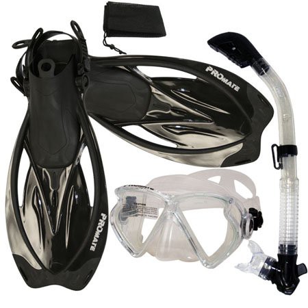 シュノーケリング マリンスポーツ Promate Snorkeling Matrix Mask Dry